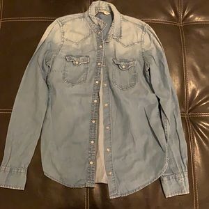 Denim Bluenotes Button-up Long Sleeve